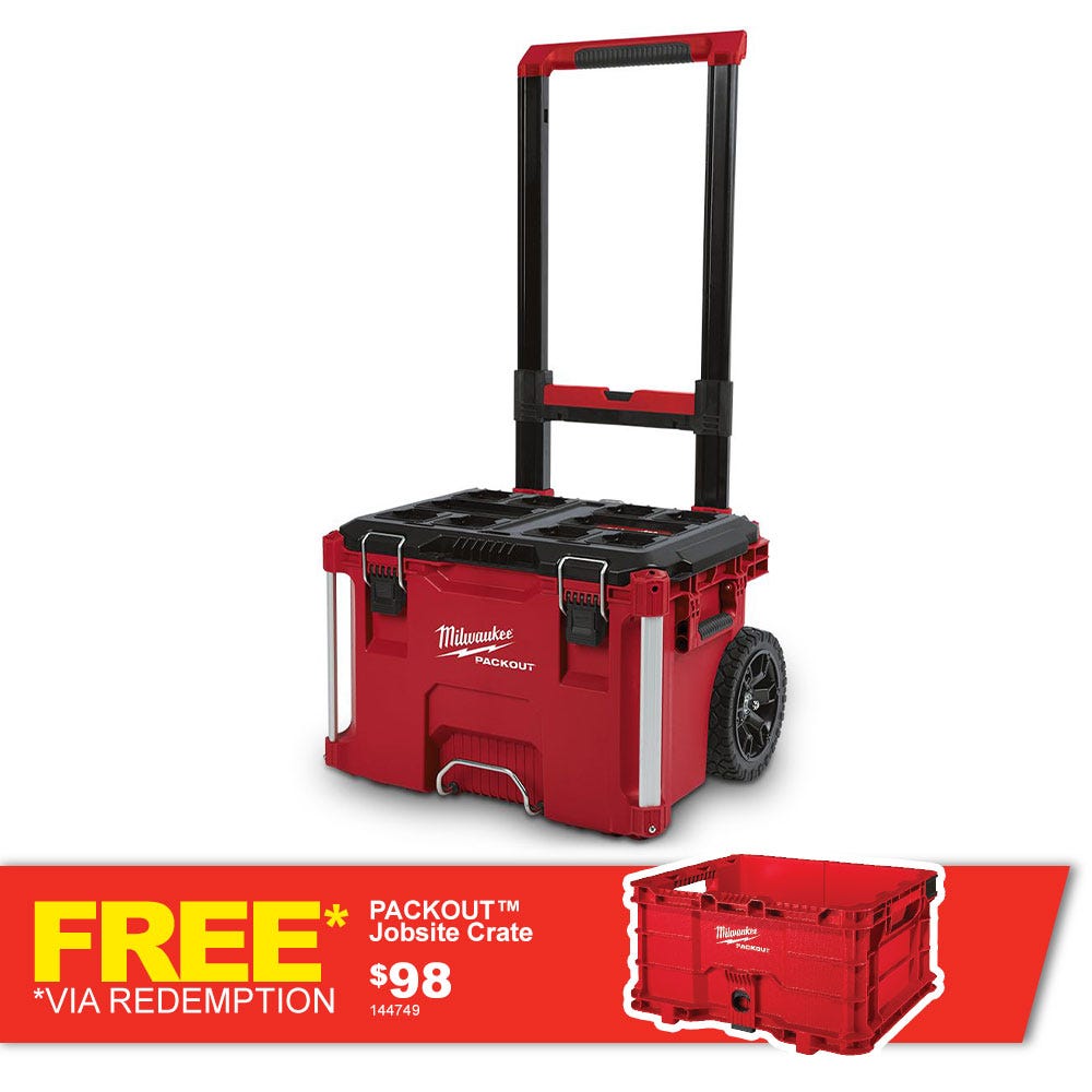 MILWAUKEE PACKOUT™ Rolling Tool Box 48228426