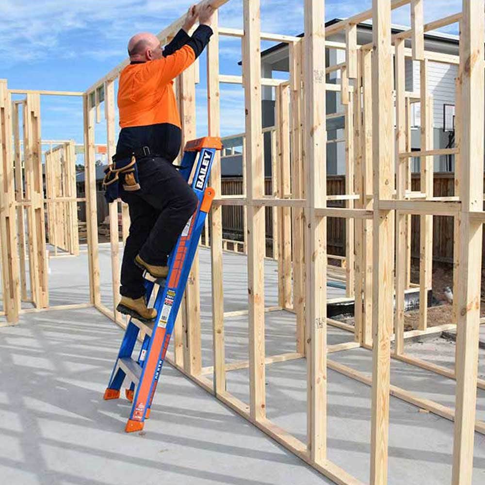 BAILEY 1.8m SLS 3-in-1 150kg Fibreglass Ladder FS13884