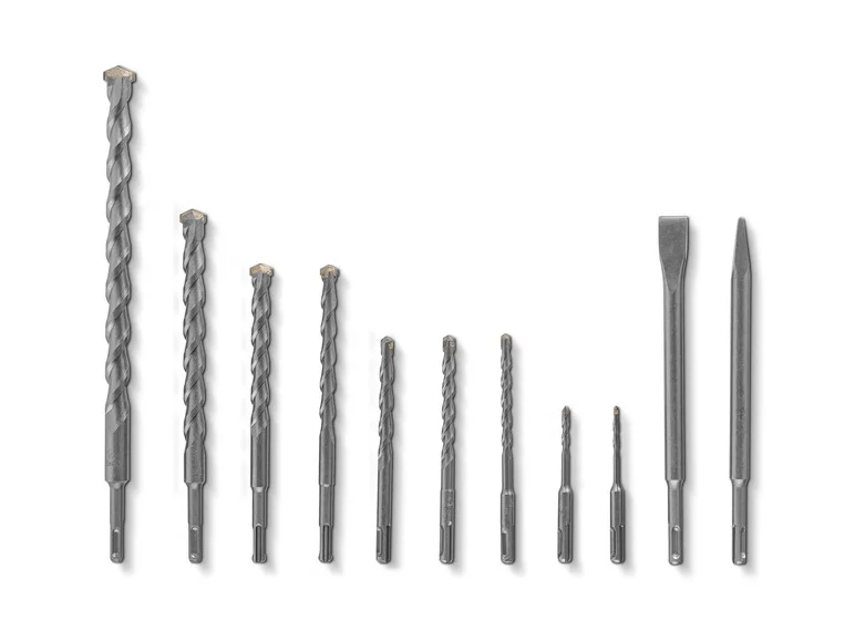 PARKSIDE Jeu de forets-marteaux-burins ou forets-marteaux ou couronnes de forage