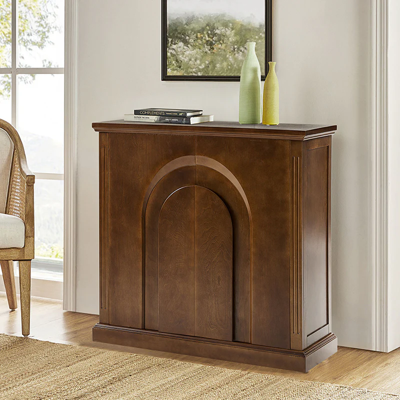 Lorenz 35 Tall 2 - Door Accent Cabinet With Adjustable Shelves