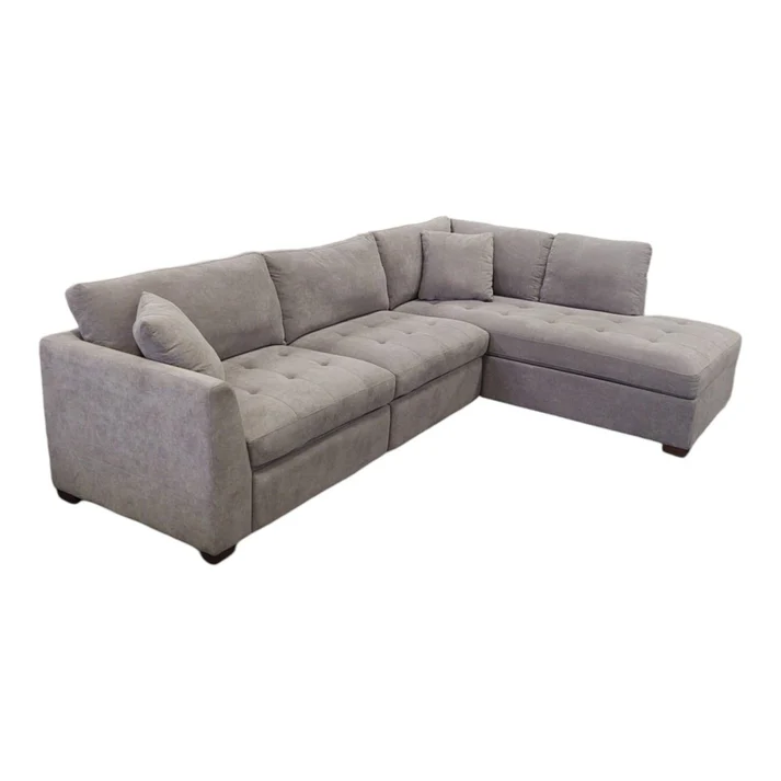 Thomasville Miles Fabric Sectional with Power Footrest