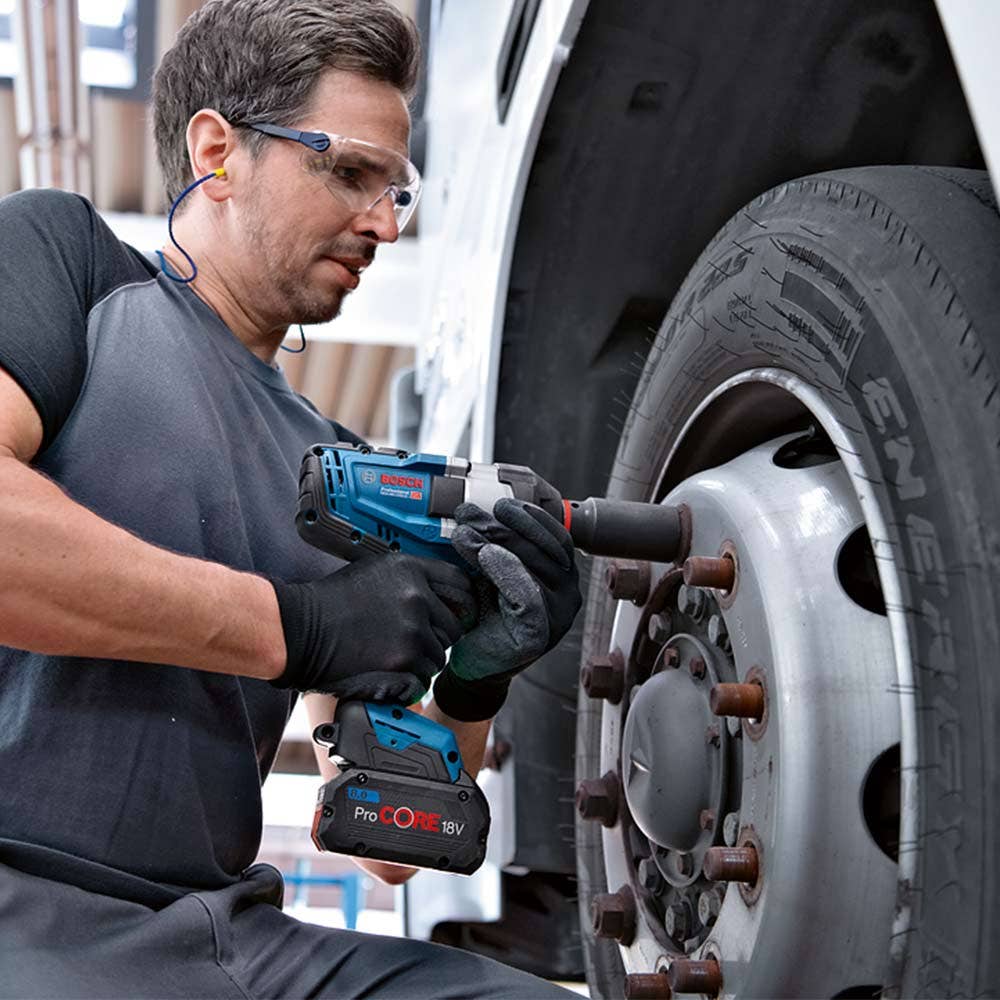 BOSCH 18V BITURBO Brushless 3/4inch Impact Wrench Skin GDS 18V-1050 H 06019J8500