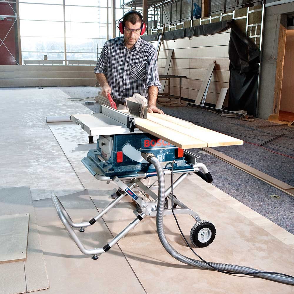 BOSCH Table Saw Stand Folding Trolley Gravity Rise GTA60W