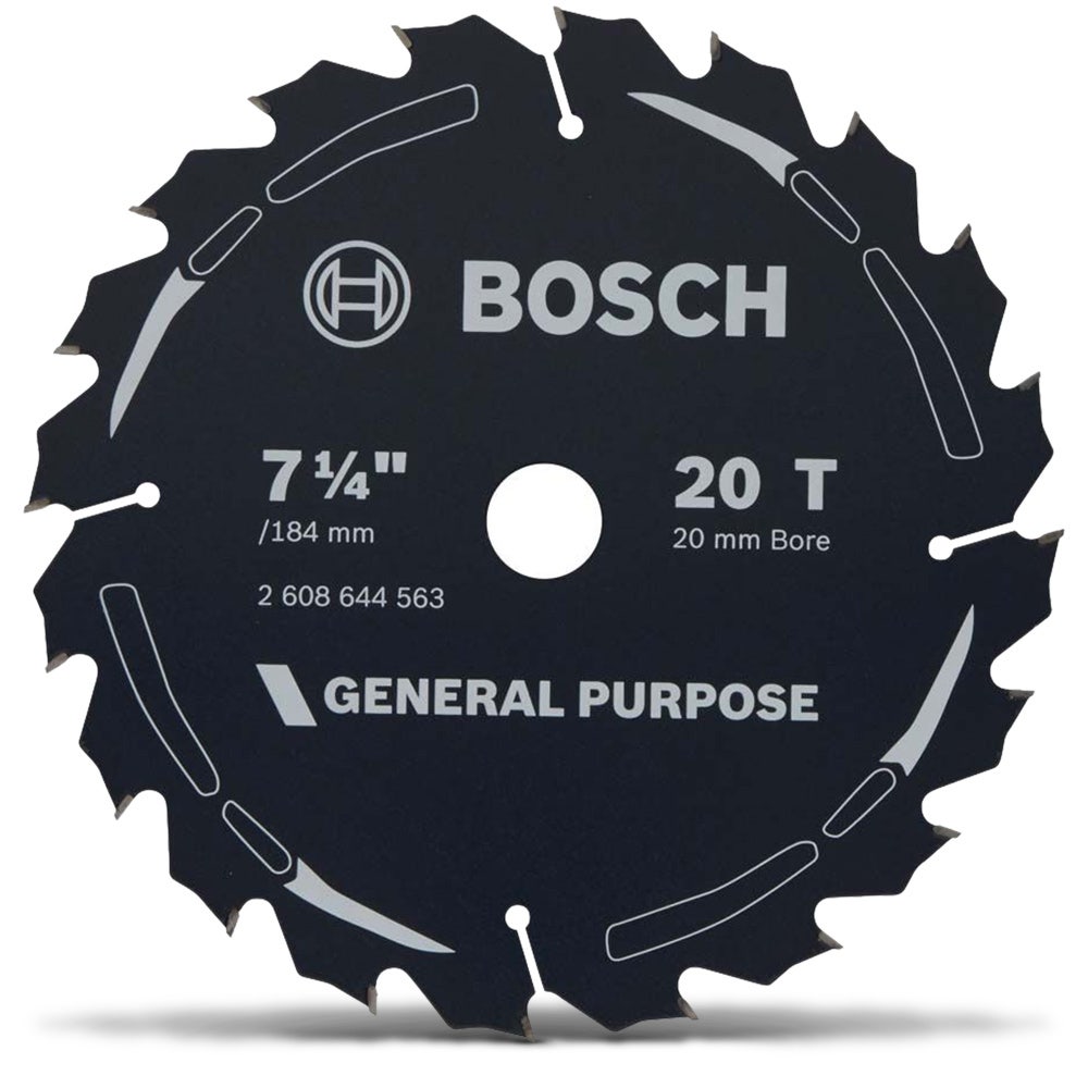 BOSCH 184mm 20T TCT General Purpose Circular Saw Blade