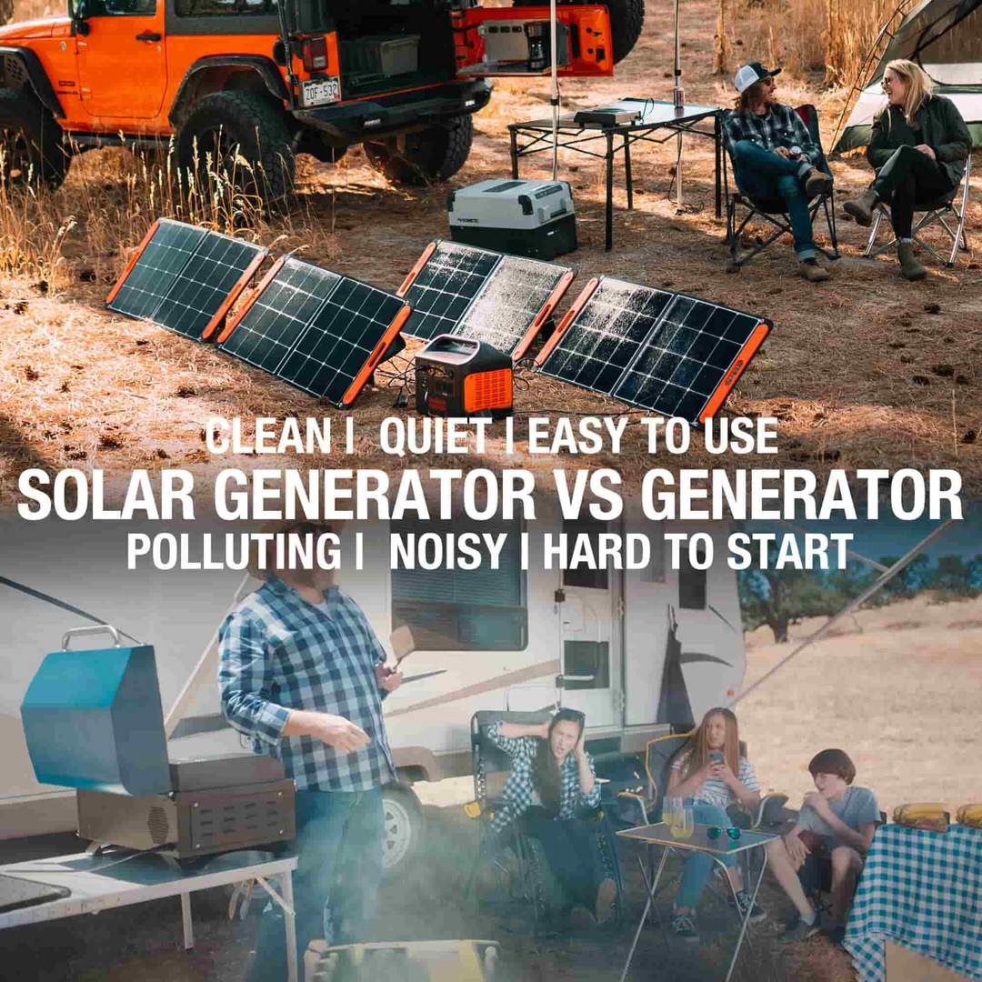 Jackery Solar Generator 1500 (Jackery 1500 + 4 x SolarSaga 100W)