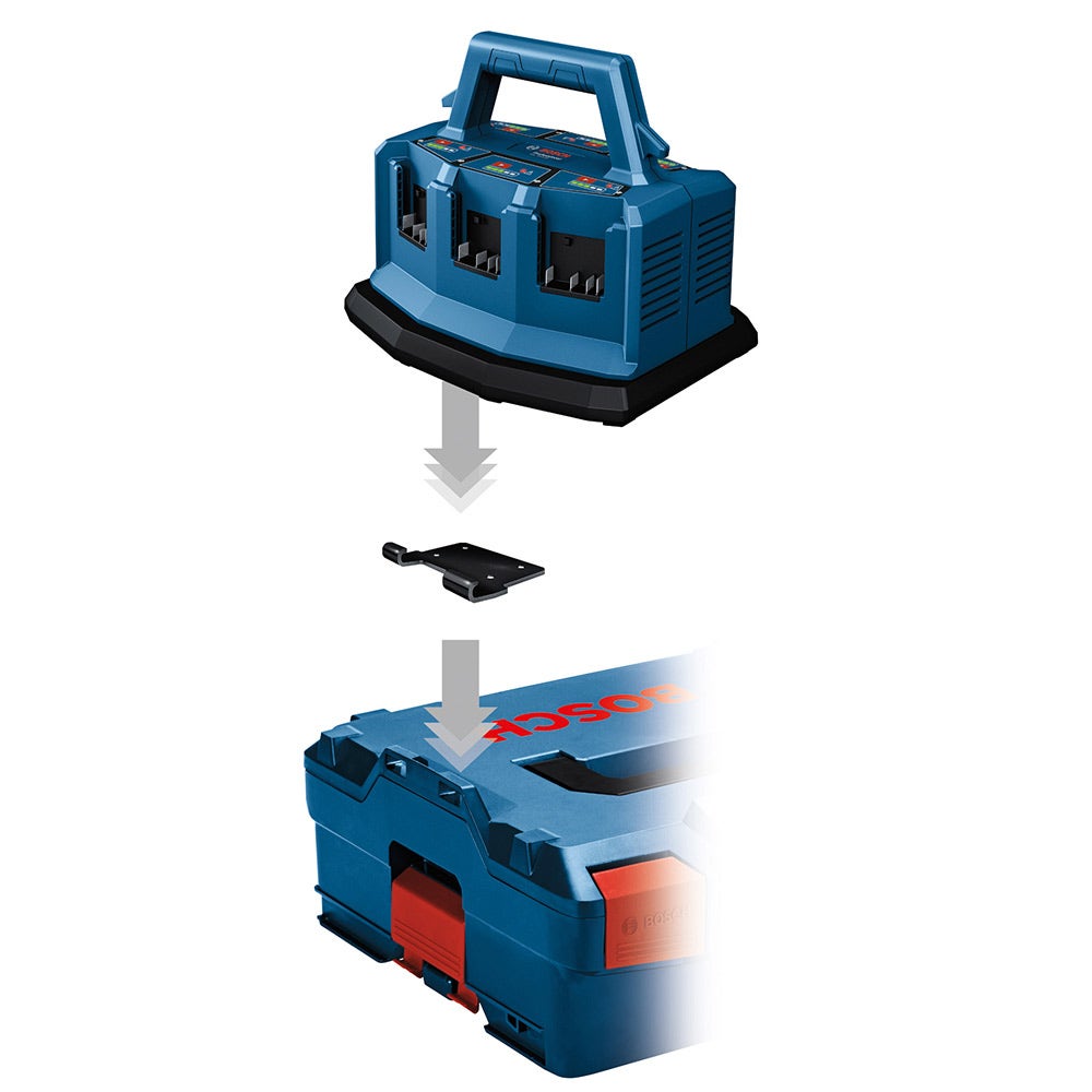 BOSCH 18V 6 Bay Charger GAL 18V6-80 1600A01U9P