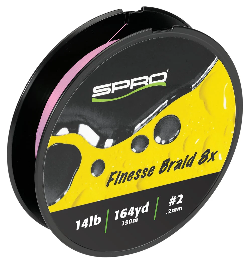 SPRO Finesse Braid 8x Flash Pink 164 Yards
