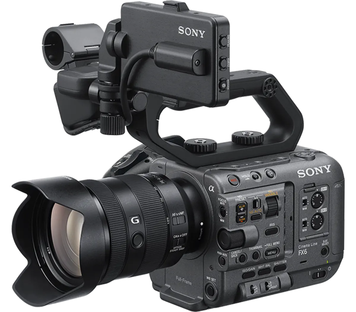 Sony FX6 Cinema Line Full-frame Camera and Kit Lens