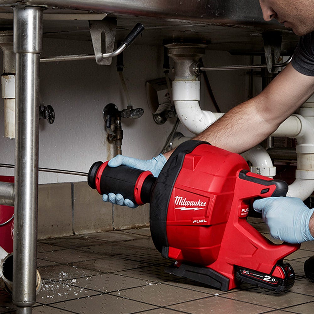 MILWAUKEE M18 Power Feed Drain Cleaner Skin M18FDCPF8-0C