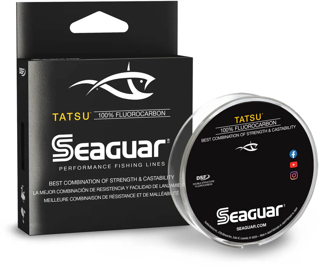 Seaguar Tatsu Fluorocarbon Fishing Line 200 Yards