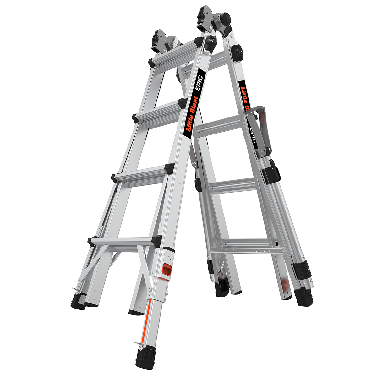 Little Giant Ladder Systems, Velocity with Wheels, M22, 22 Ft