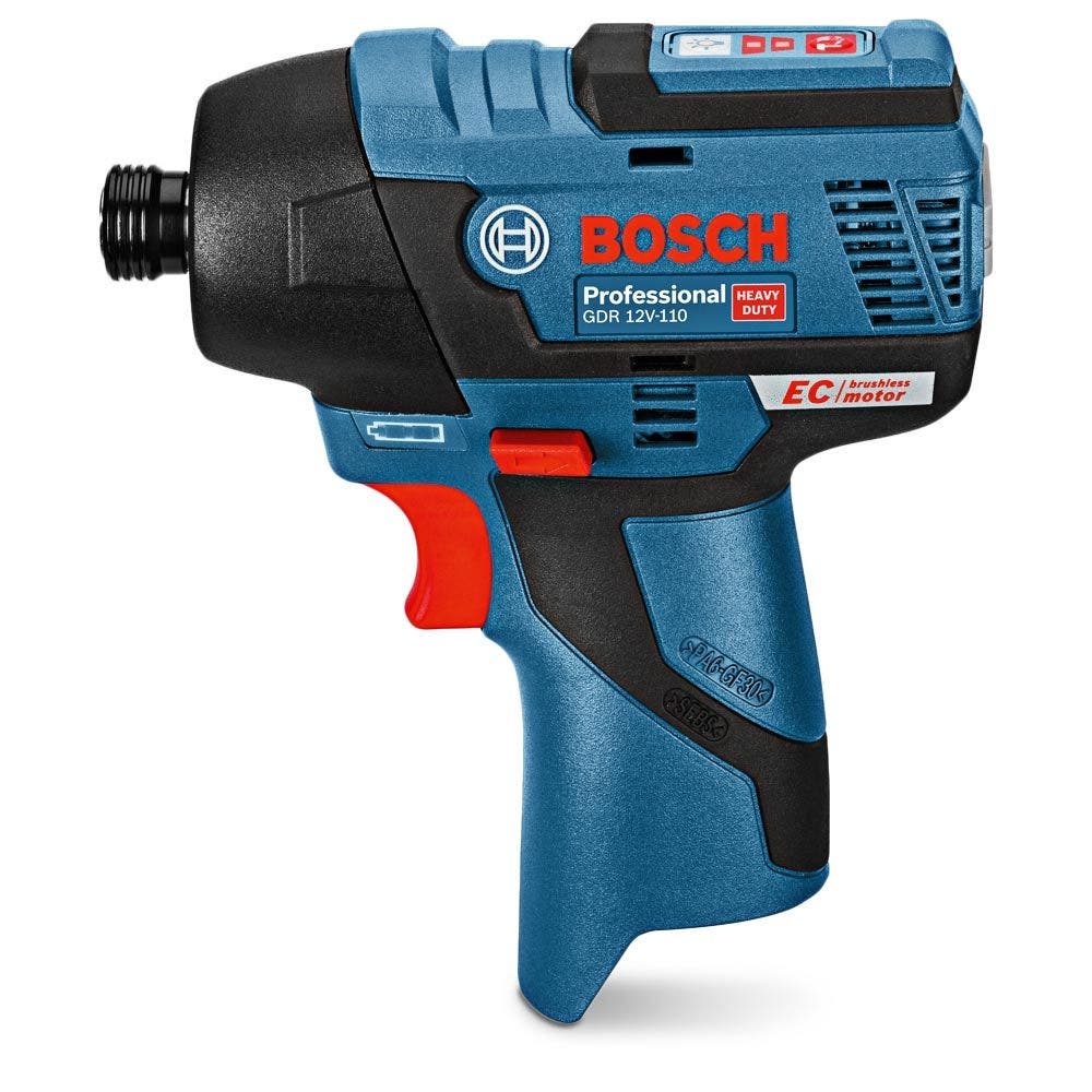 BOSCH 12V Brushless 1/4inch Impact Driver Skin GDR 12V-110 EC 06019E0002