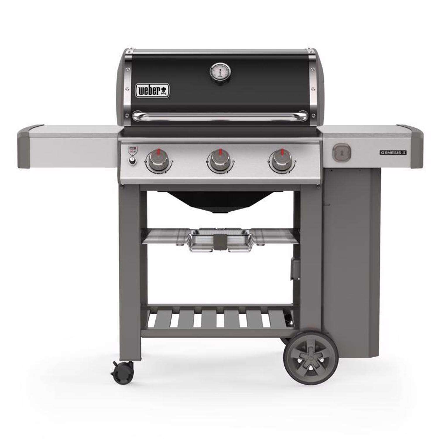 Weber Genesis II E-310 3 Burner Liquid Propane Grill Black