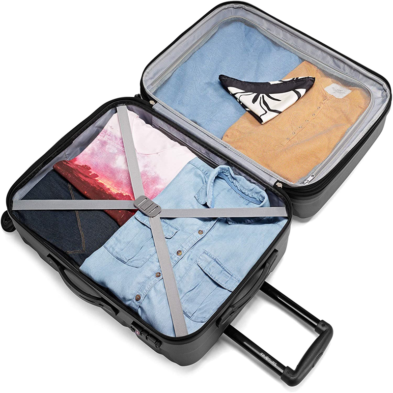 Samsonite Omni PC Hardside Expandable Luggage with Spinner Wheels,  Carry-On 20-Inch