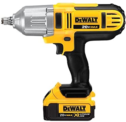 DEWALT 20V MAX IMPACT WRENCH, HIGH TORQUE, HOG RING ANVIL, 1/2-INCH (DCF889HM2)