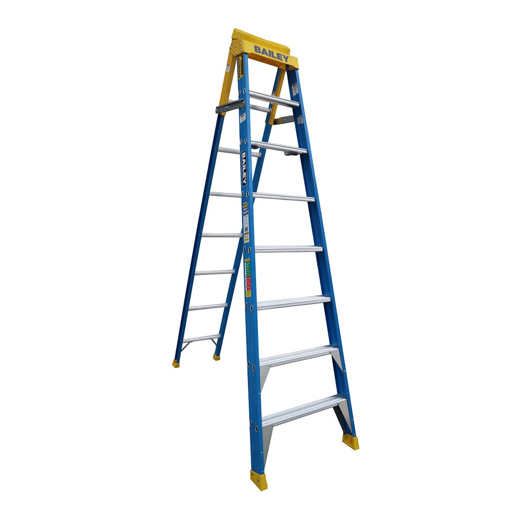 BAILEY 150kg Pro Punchlock Step Extension Ladder FS13987