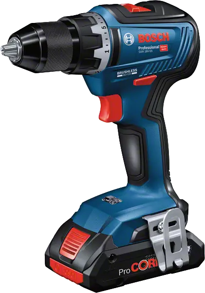 BOSCH COMBI-KIT 5 18V TOOLS: GSR 18V-55 + GWS 18V-10 + GKS 18V-57-2 + GSA 18V-LI + GST ​​18V-125 B + 3 4.0 AH BATTERIES + GAL 1880CV + BAG L (C) PROFESSIONAL