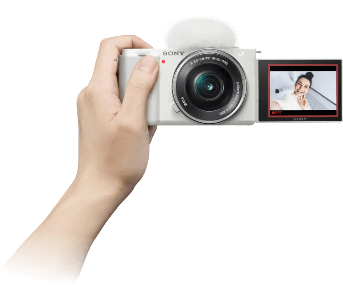 Alpha ZV-E10 - APS-C Interchangeable Lens Vlog Camera 24MP, 4K/30p, Vlog style camera