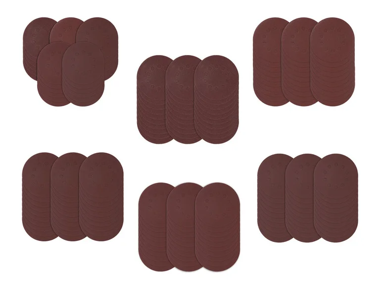 PARKSIDE Set de 30 papiers abrasifs pour ponceuse multisupports