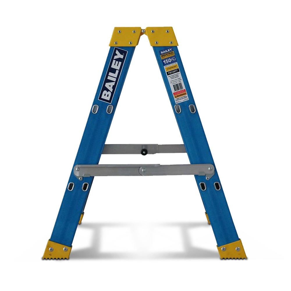 BAILEY 0.9m 150kg Step 3 Pro Fibreglass Double Sided Ladder FS13977