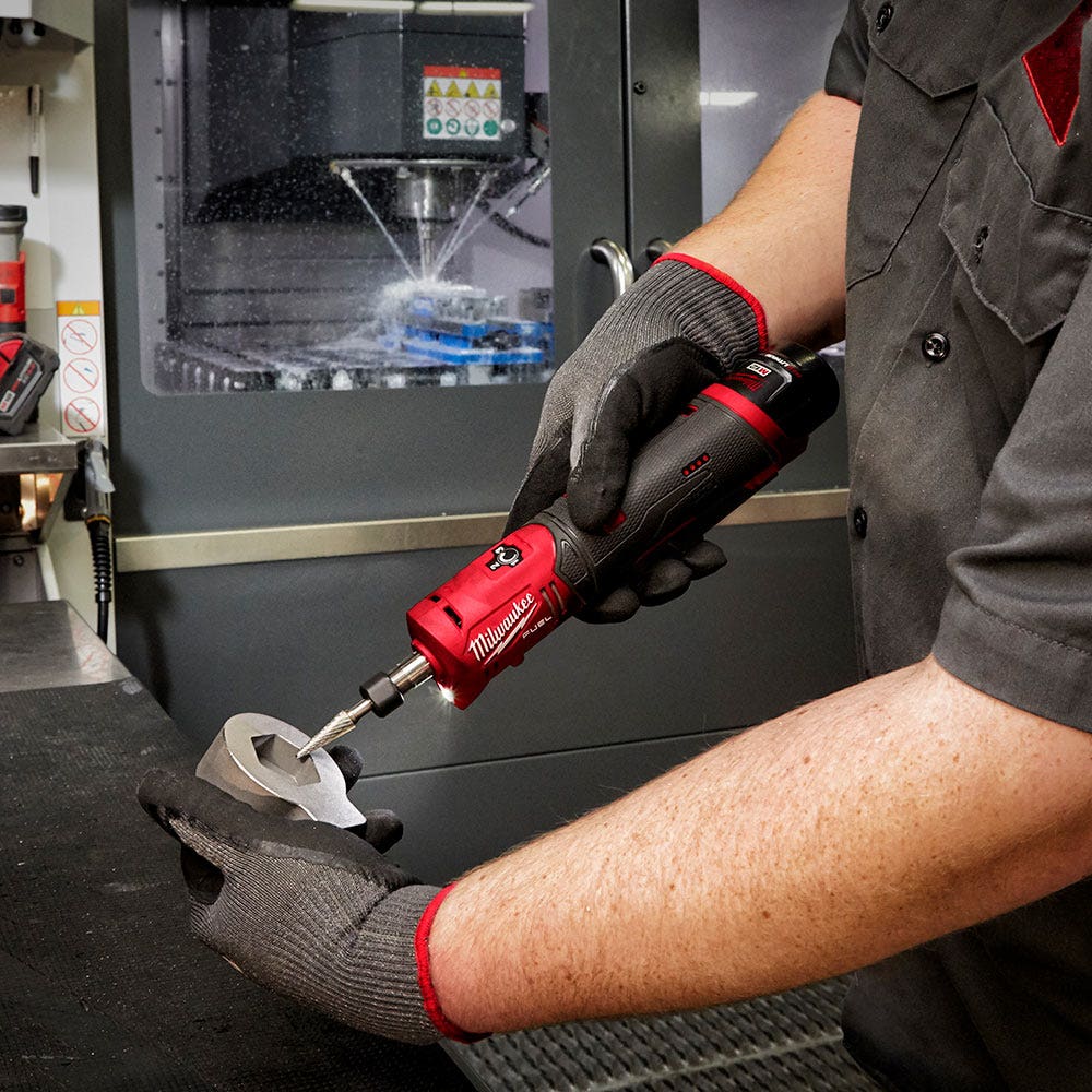 MILWAUKEE 12V FUEL™ 1/4" Straight Die Grinder Skin M12FDGS-0