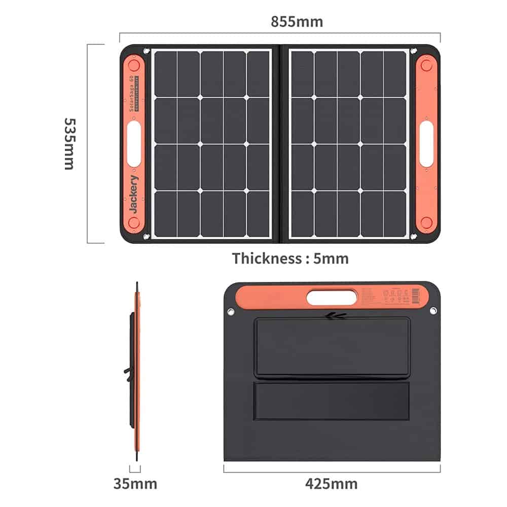 Jackery SolarSaga 60W Solar Panel