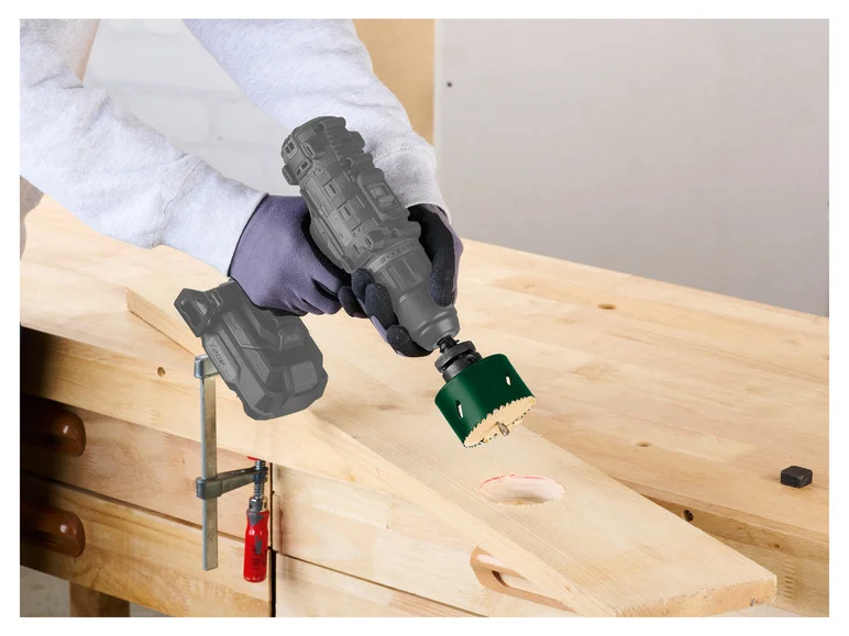 PARKSIDE Set de cloches bimétalliques ou en métal dur