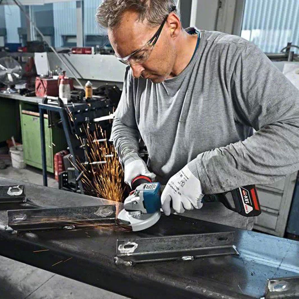 BOSCH 18V Brushless 125mm Paddle Switch Angle Grinder GWS 18V-10 PC 06019G3E0A