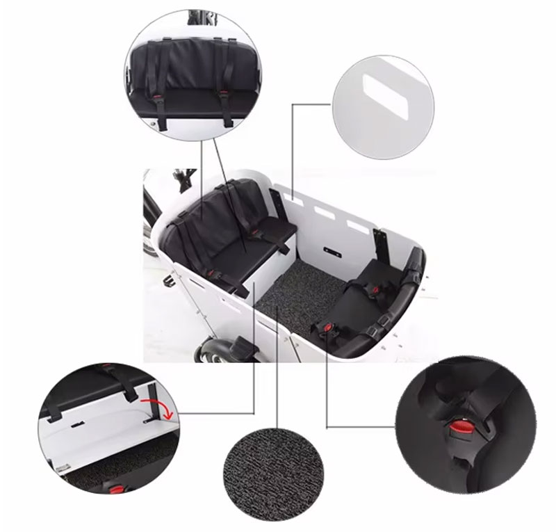 Electric tricycle YASANMOTOR-ET-010 Cargo