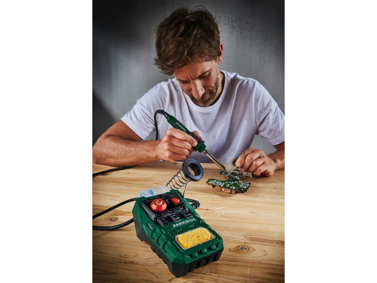 PARKSIDE Station de soudage réglable PLS 48 D2, 48 W