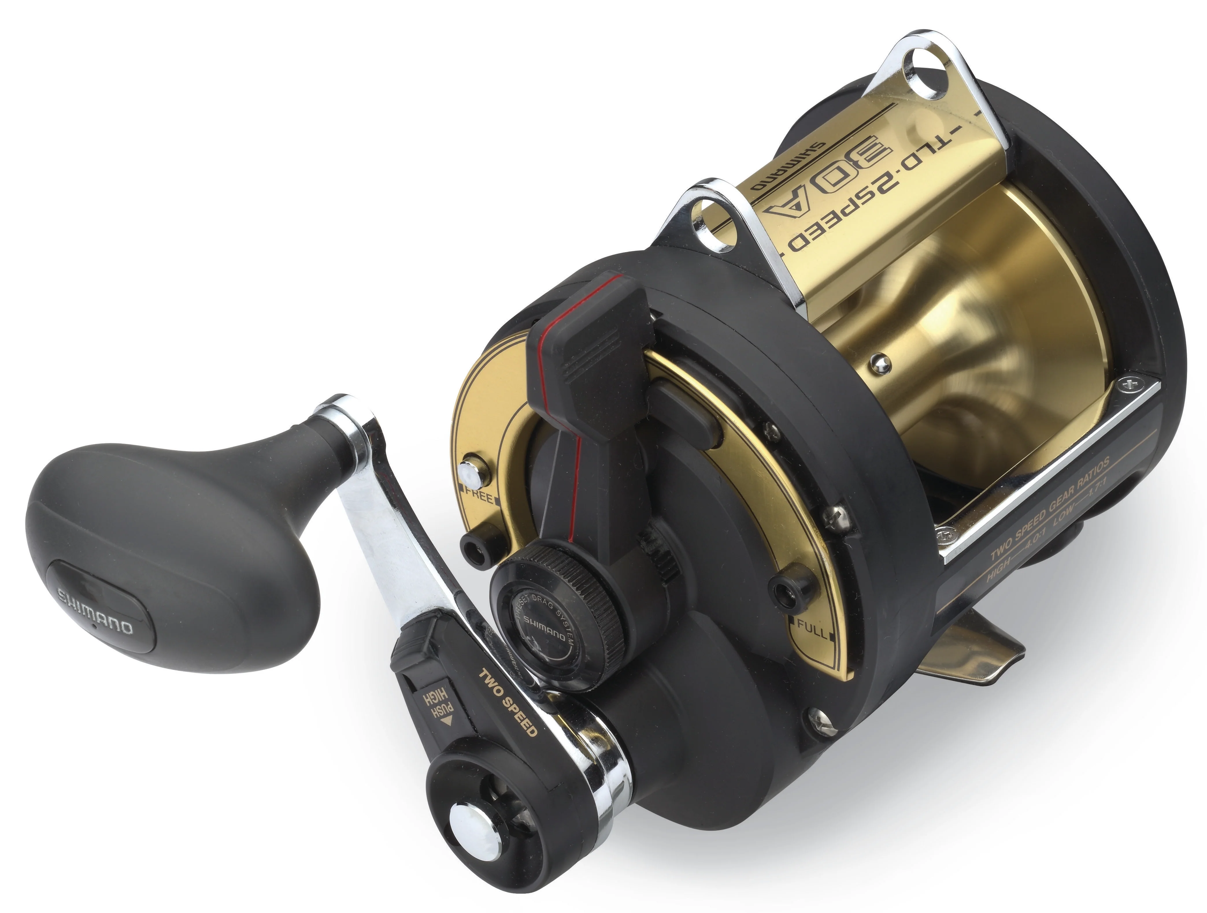 Shimano TLD II 2-Speed Lever Drag Conventional Reels
