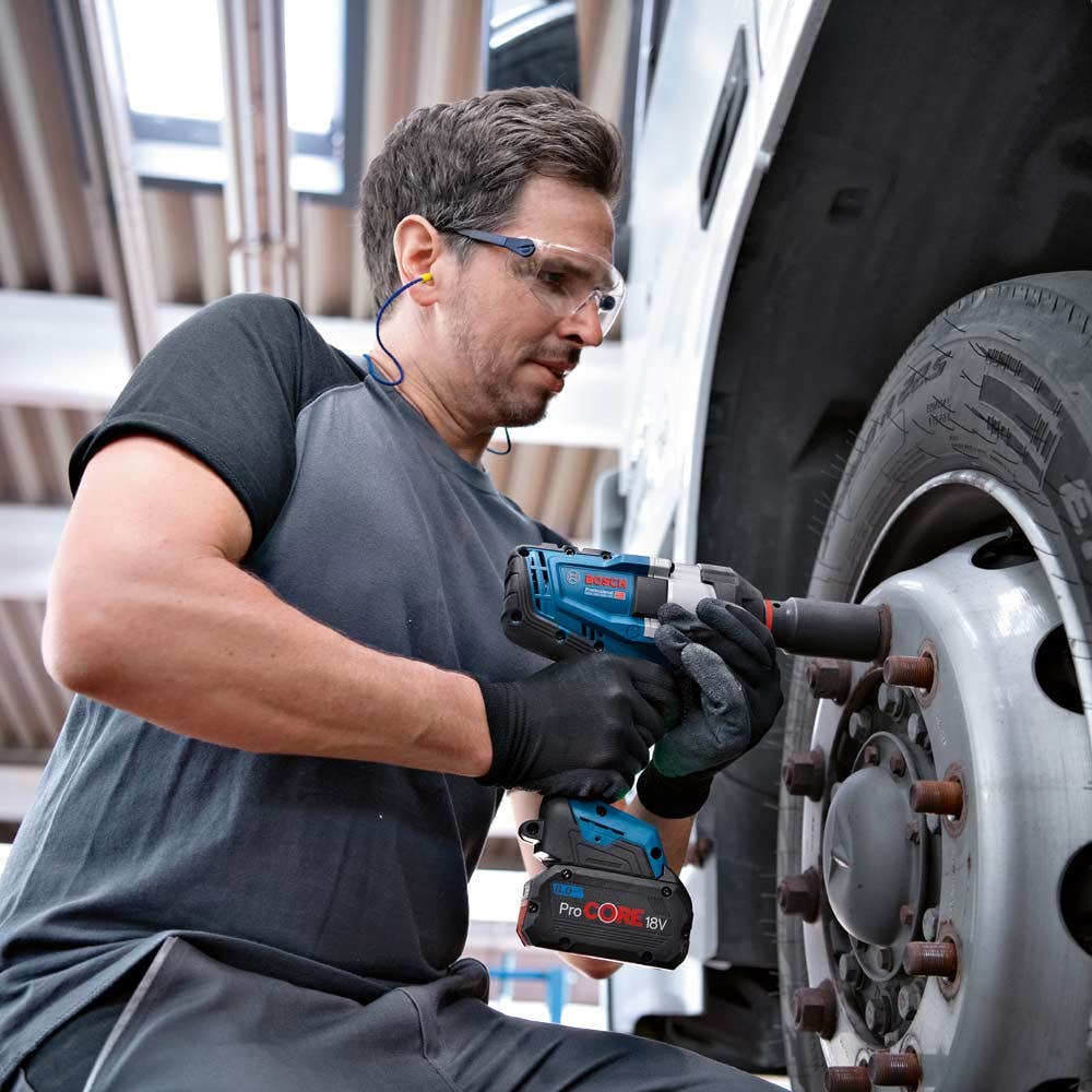 BOSCH 18V Brushless 1/2inch Impact Wrench Skin GDS 18V-1000 0.601.9J8.000