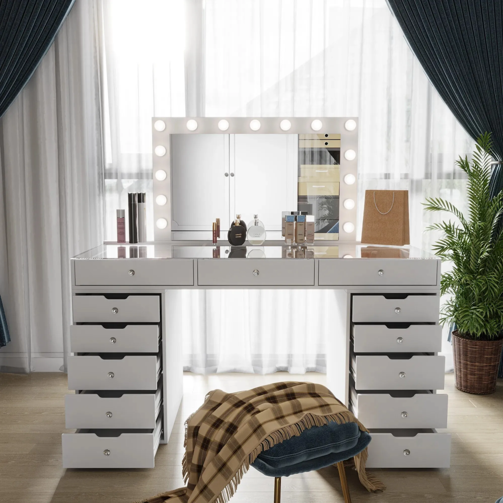Multifunctional dressing mirror dressing table