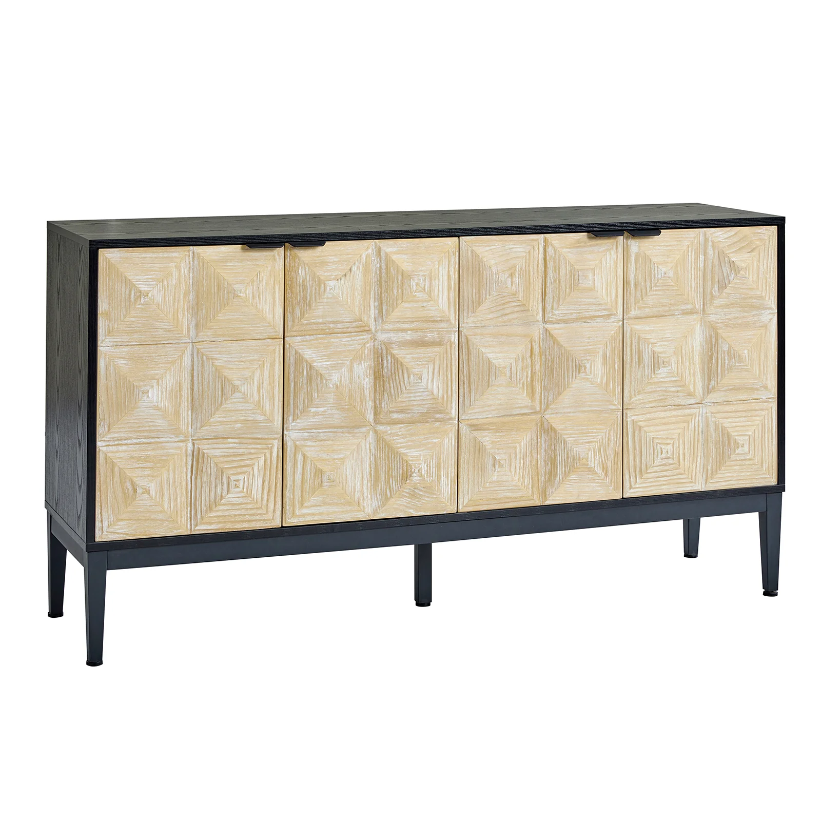 Kamu 60 Wide 4-Door Modern Style Sideboard