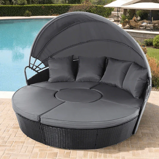 Lounge shell sun island outdoor weatherproof