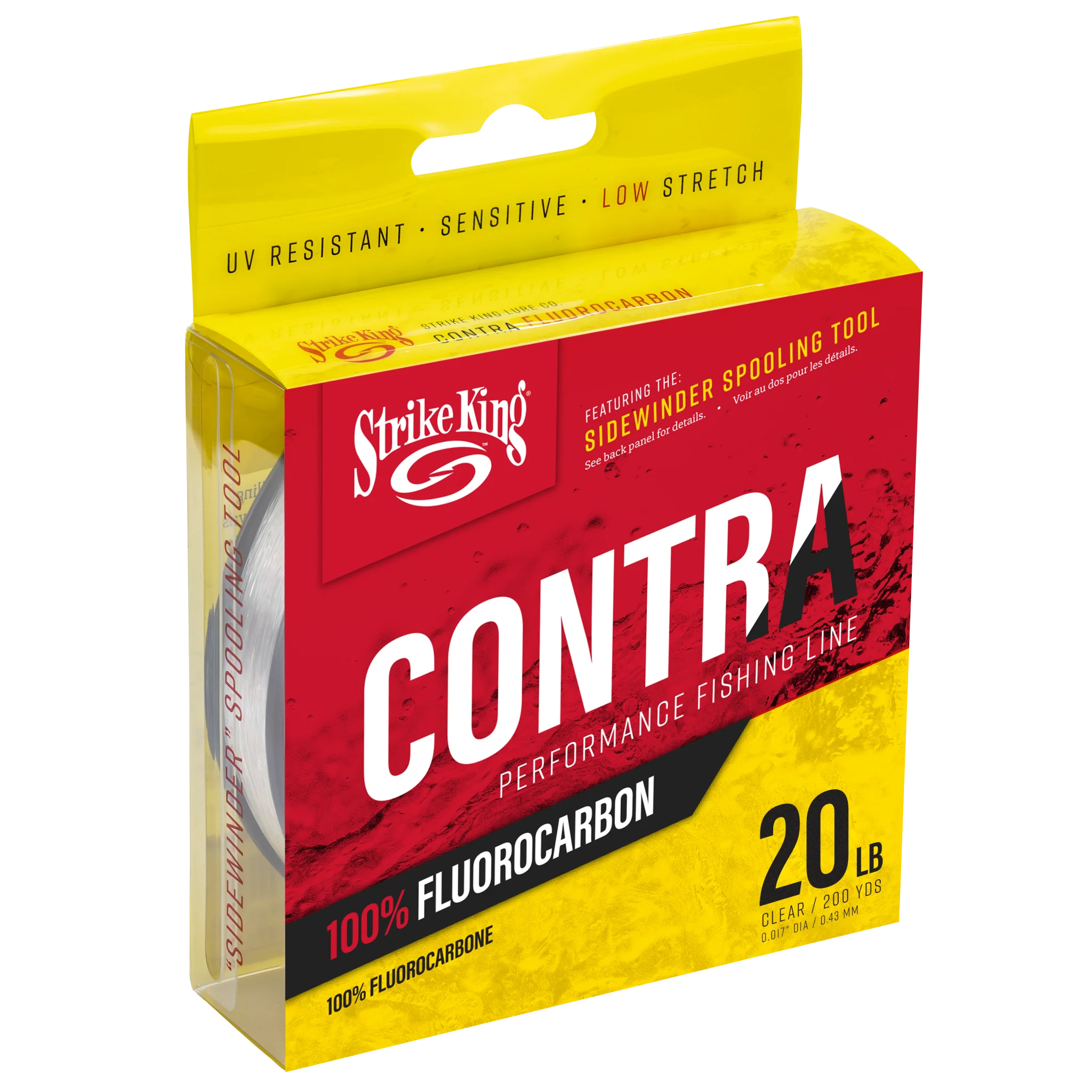 Strike King Contra Fluorocarbon 200 Yards