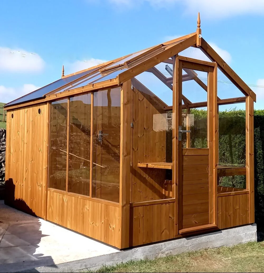 Greenhouse Shed Combination 12 x 6