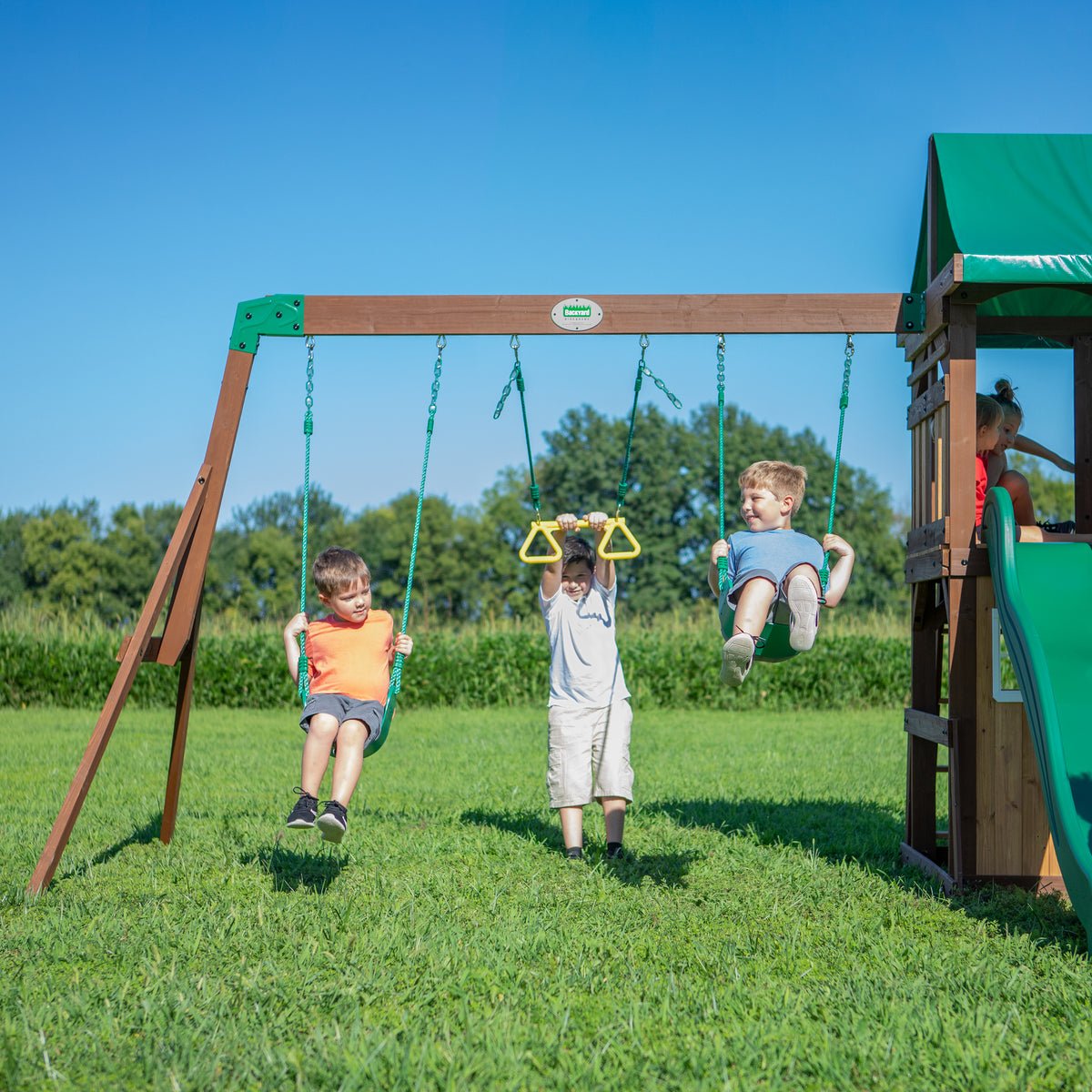 Lakewood Wooden Swing Set
