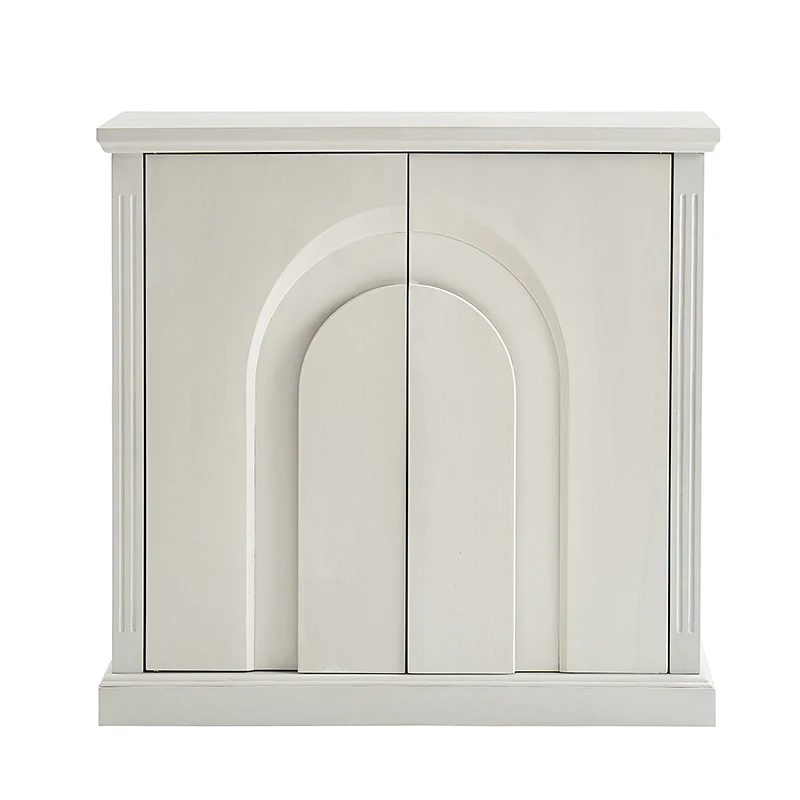 Lorenz 35 Tall 2 - Door Accent Cabinet With Adjustable Shelves