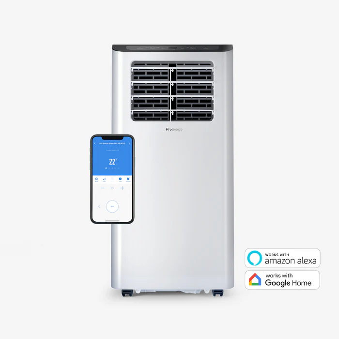 12,000 BTU 3-in-1 Portable Air Conditioner with Smart App Control
