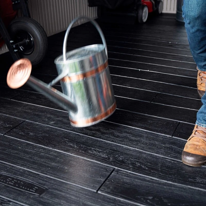 8' wide x 12.5' ​​deep plastic storage shed