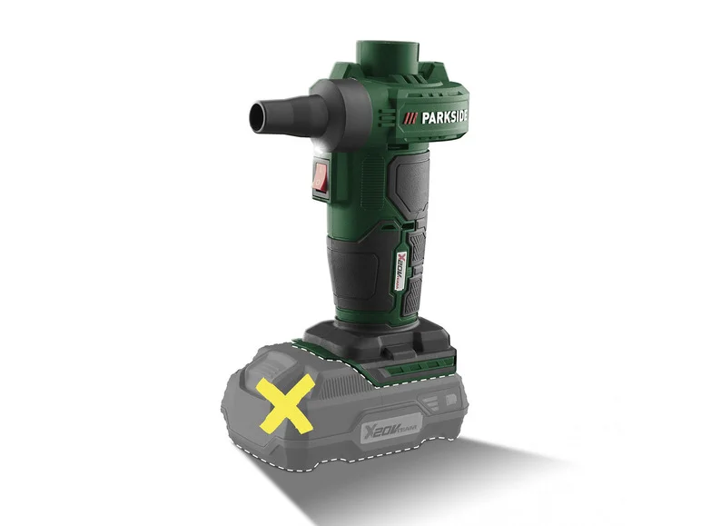 PARKSIDE Pompe à air sans fil PALP20-Li C3 ou compresseur sans fil PAK 20-Li C3, 20 V