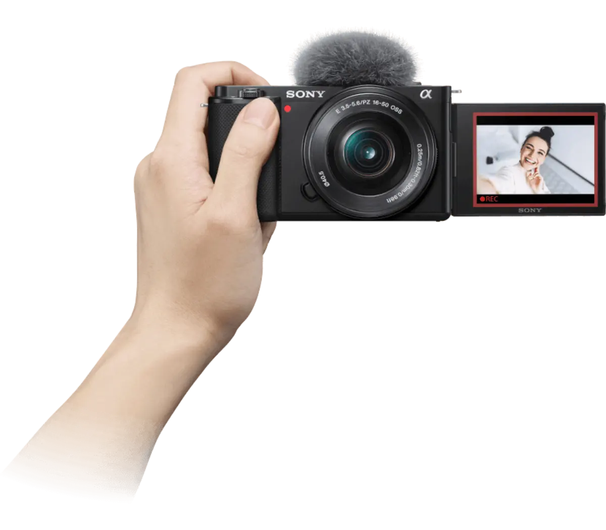 Alpha ZV-E10 - APS-C Interchangeable Lens Vlog Camera 24MP, 4K/30p, Vlog style camera