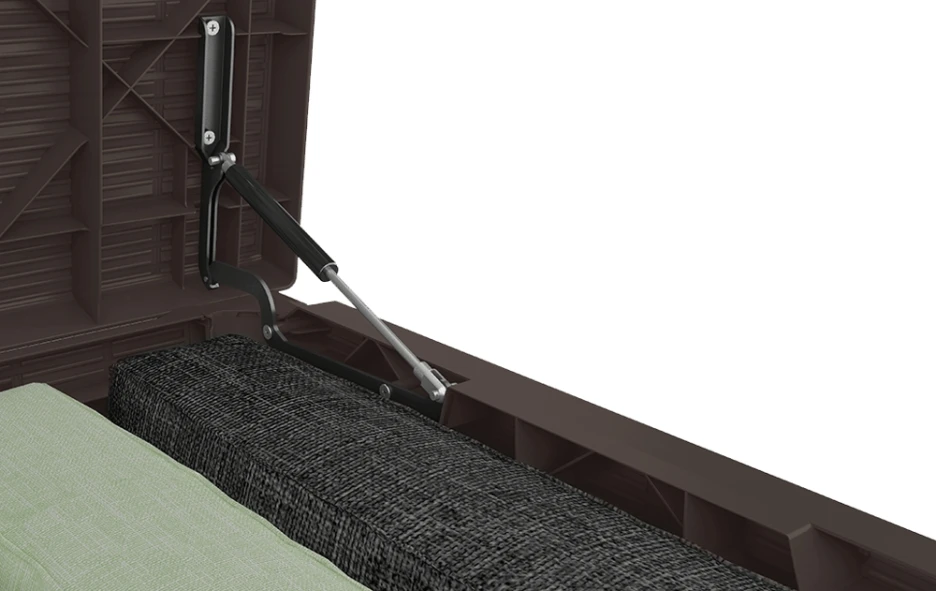 230 Gallon Deck Box - Brown