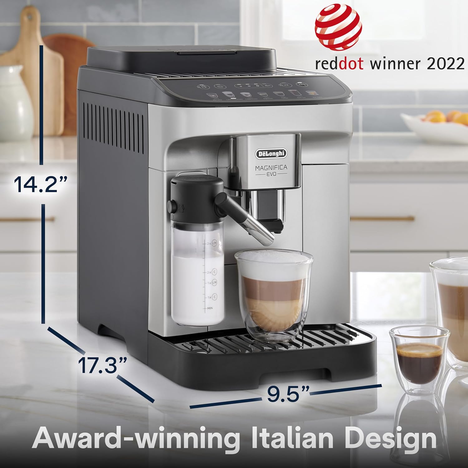 De'Longhi Magnifica Evo Automatic Espresso & Coffee Machine