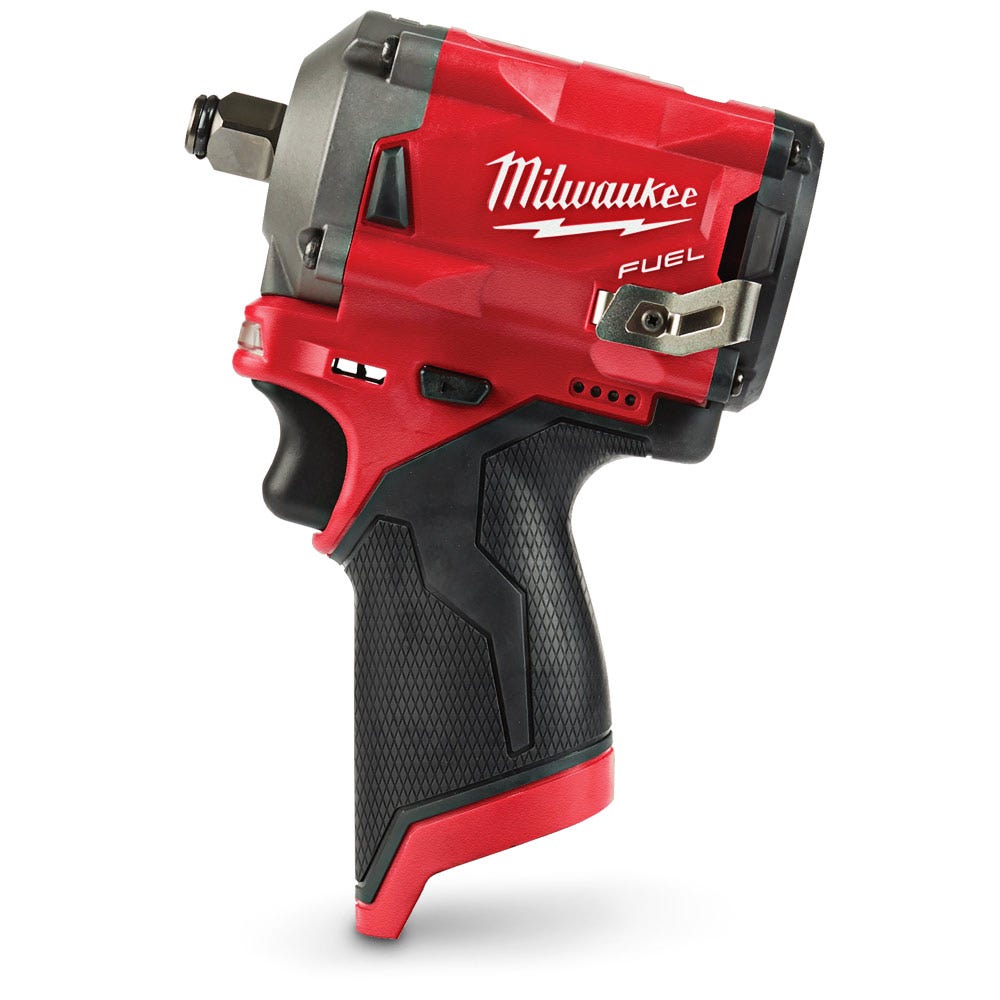 MILWAUKEE 12V FUEL™ 1/2" Stubby Impact Wrench Skin M12FIWF12-0