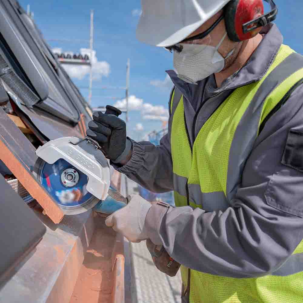 BOSCH 18V BITURBO Brushless 180mm Angle Grinder Skin GWS 18V-180 PC 06019H6E01