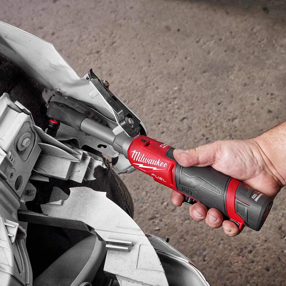 MILWAUKEE 12V FUEL™ 3/8" High Speed Extended Reach Ratchet Skin M12FHIR38LR0