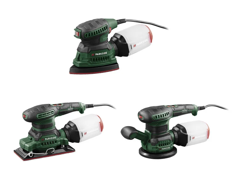 PARKSIDE Ponceuse multifonction PMS 200 A1 / Ponceuse vibrante PSS 270 C3 / Ponceuse excentrique PEXS 270 C3