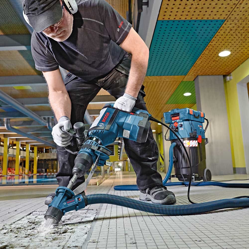 BOSCH SDS-Max Dust Extraction Attachment for Chiselling